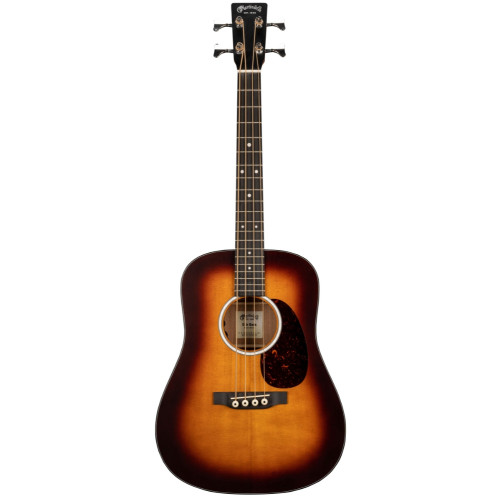 Martin DJR-10E Dreadnought Junior Acoustic Electric Bass - Sunburst