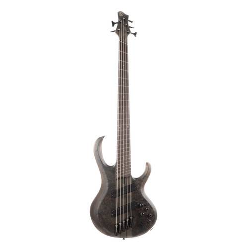 Ibanez BTB805MS 5 String Multi Scale Bass - Transparent Gray Flat