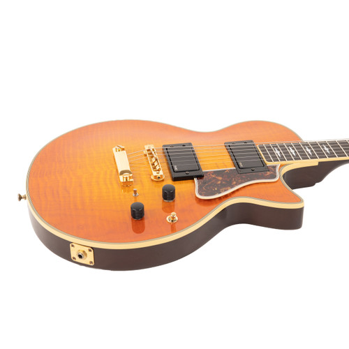 Vintage Guild Nightbird II Orange Sunburst 1990