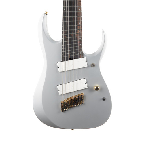 Ibanez RGDMS8 Axe Design Lab Multi-Scale 8 String - Classic Silver Matte