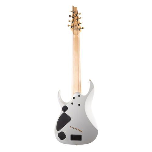 Ibanez RGDMS8 Axe Design Lab Multi-Scale 8 String - Classic Silver Matte