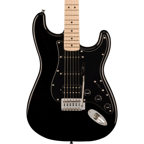 Squier Sonic Stratocaster HSS Maple - Black