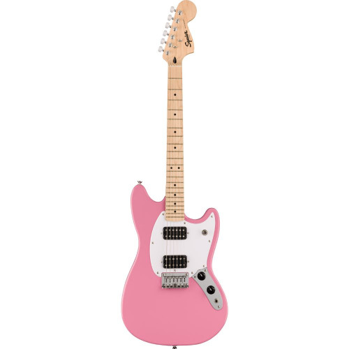 Squier Sonic Mustang HH Maple - Flash Pink