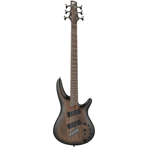Ibanez Bass Workshop SRC6MS 6 String Multi Scale Bass - Black Stained Burst