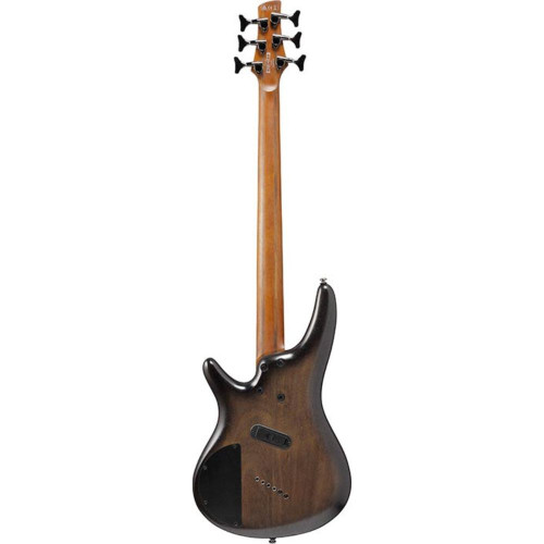 Ibanez Bass Workshop SRC6MS 6 String Multi Scale Bass - Black Stained Burst