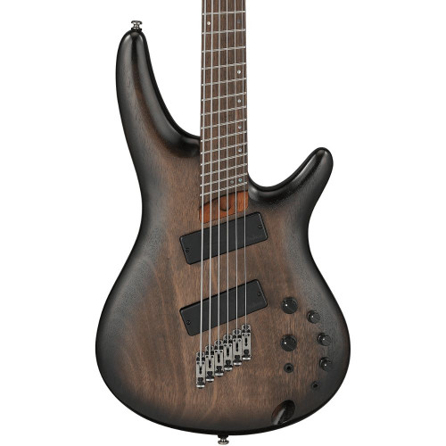 Ibanez Bass Workshop SRC6MS 6 String Multi Scale Bass - Black Stained Burst