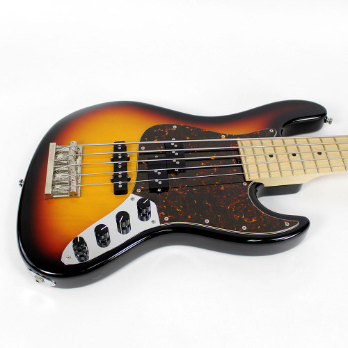 2009 Sadowsky MV5 Metro 5-String Electric Bass Guitar Sunburst Finish