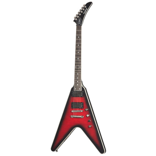 Epiphone Dave Mustaine Flying V Prophecy - Aged Dark Red Burst