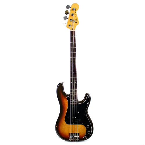 Vintage 1981 Fender Precision Bass Sunburst Finish | Cream City Music