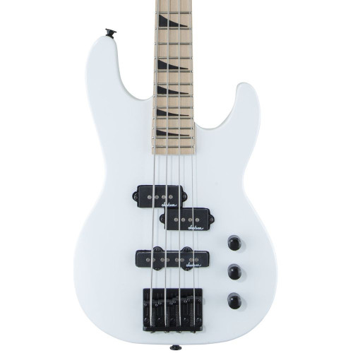 Jackson JS Series Concert Bass Minion JS1X Maple - Snow White