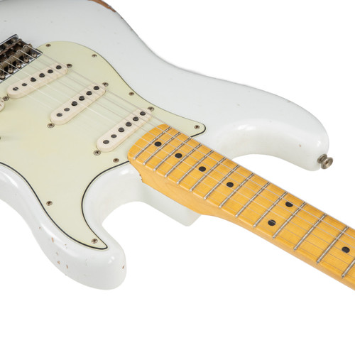Fender Custom Shop 1959 Stratocaster Greg Fessler Masterbuilt - Olympic White