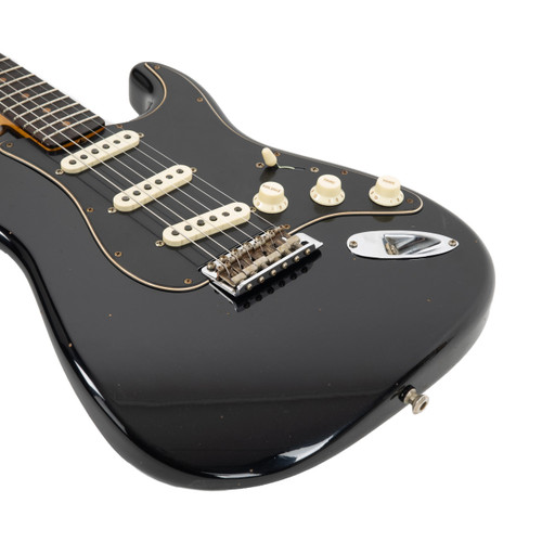 Fender Custom Shop Postmodern Stratocaster Journeyman Relic - Black / Aged Black