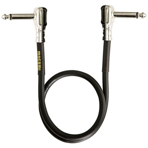 Mogami Gold Series 18" Instrument Patch Cable Pancake Style