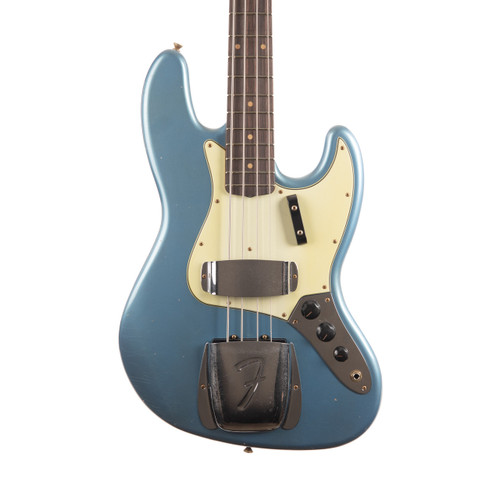 Fender Custom Shop 1964 Jazz Bass Journeyman Relic - Aged Lake Placid Blue