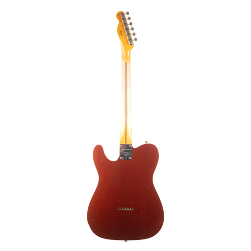Fender Custom Shop '50s Telecaster Custom Reverse - Faded Aged Candy Apple Red