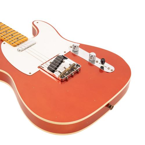 Fender Custom Shop '50s Telecaster Custom Reverse - Faded Aged Candy Apple Red