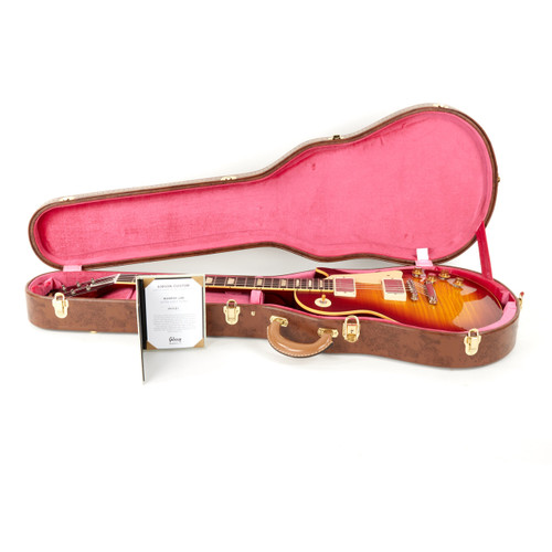 Used Gibson Custom 1960 Les Paul Standard Reissue Murphy Lab Ultra Light Aged - Wide Tomato Burst