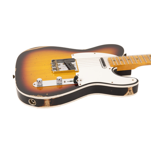 Fender Custom Shop Tomatillo Telecaster Custom Relic - Bleached 3-Color Sunburst