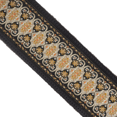 Souldier Torpedo 2.5" Guitar Strap - "Persian" Black