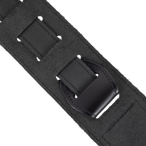 Souldier Torpedo 2.5" Guitar Strap - "Pillar" White and Brown