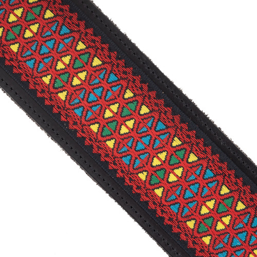 Souldier Torpedo 2.5" Guitar Strap - "Hendrix" Monterey Red