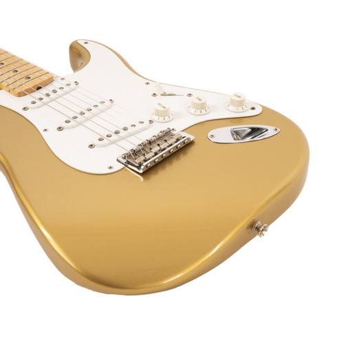Used Fender Custom Shop 1954 Stratocaster Aztec Gold 1994