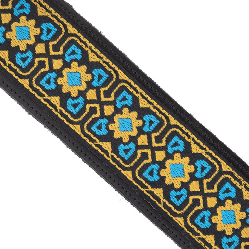 Souldier Torpedo 2.5" Guitar Strap - "Fillmore" Turquoise