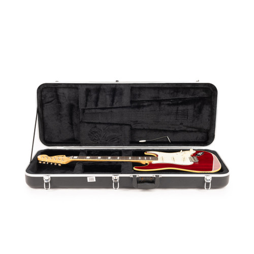 Used Fender 1968 Zebrawood Custom Stratocaster ST68-HO Trans Cherry 2006