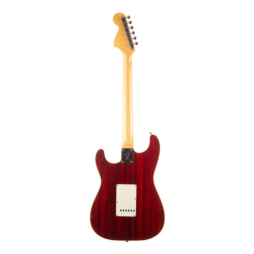 Used Fender 1968 Zebrawood Custom Stratocaster ST68-HO Trans Cherry 2006