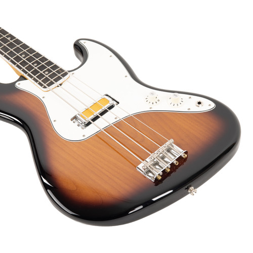 Used Fender Gold Foil Jazz Bass - 2-color Sunburst