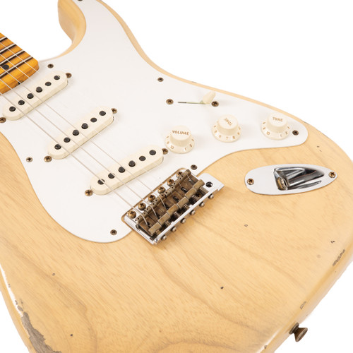 Used Fender Custom Shop 1958 Stratocaster Relic - Natural Blonde