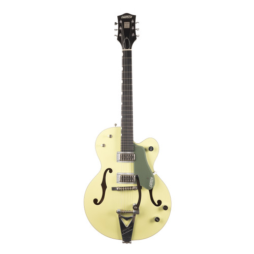 Used Gretsch G6118T Anniversary Two Tone Smoke Green 2012