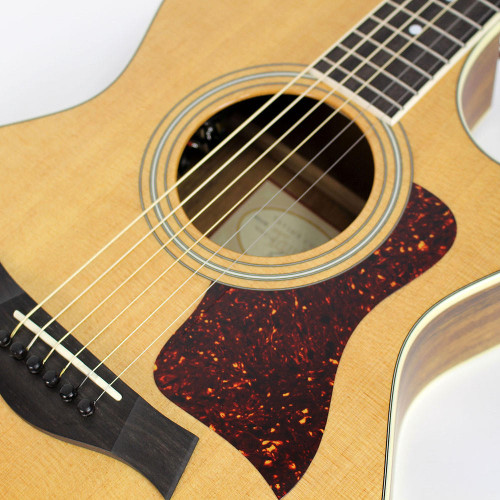 2001 Taylor 412-CE Grand Concert Acoustic Electric Guitar Natural Finish