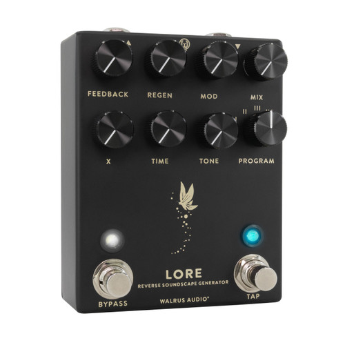 Walrus Audio Lore Reverse Soundscape Generator Pedal - Black