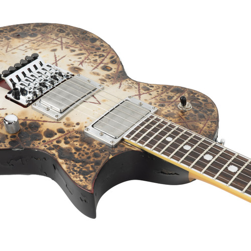 Used ESP E-II RZK-II Richard ZK Distressed & Burnt 2010 | Cream