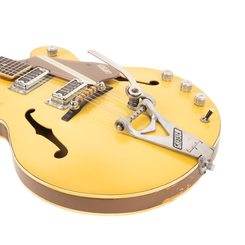 Vintage Gretsch Rally Bamboo Yellow 1967