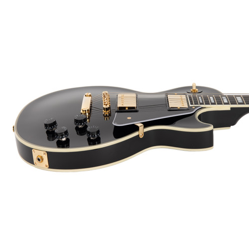 Epiphone Inspired by Gibson Custom Les Paul Custom - Ebony | Cream
