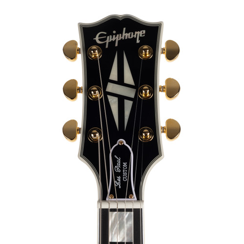 Epiphone Inspired by Gibson Custom Les Paul Custom - Alpine White
