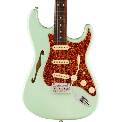 Fender American Professional II Stratocaster Thinline - Transparent Surf Green