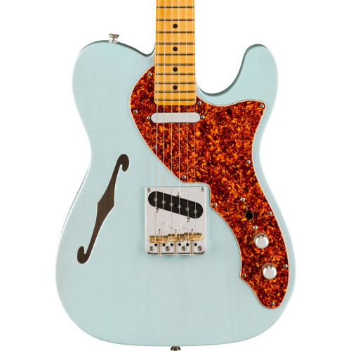 Fender American Professional II Telecaster Thinline - Transparent Daphne Blue