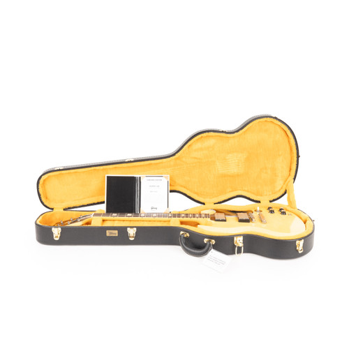 Gibson Custom 1961 Les Paul SG Standard Stop Bar Ultra Light Aged - Antique Polaris White