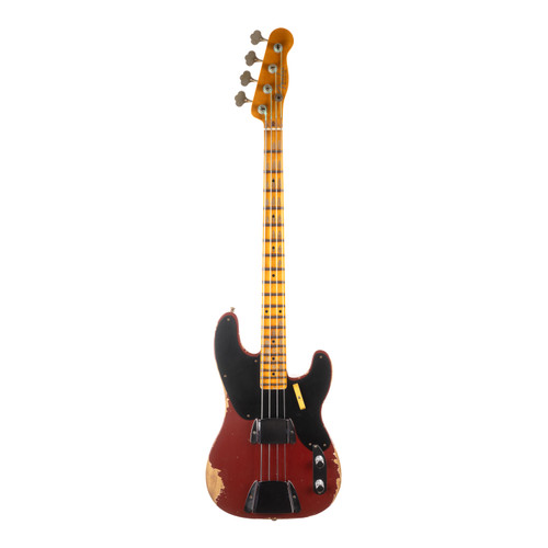 Fender Custom Shop 1953 Precision Bass Heavy Relic - Aged Cimarron Red