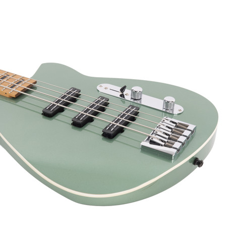 Used Reverend Triad Bass Metallic Green 2018