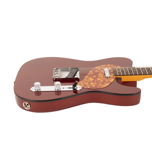 Used Fender Limited Edition Raphael Saadiq Telecaster Rosewood - Dark Metallic Red
