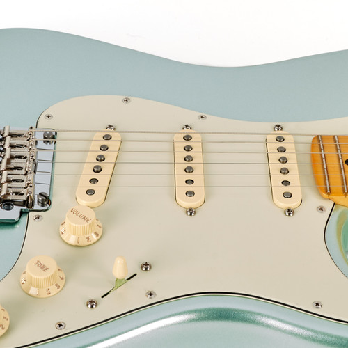 Used Fender American Professional II Stratocaster Maple - Mystic Surf Green