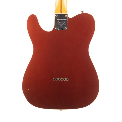 Used Fender Custom Shop '50s Telecaster Custom Reverse - Faded Aged Candy Apple Red