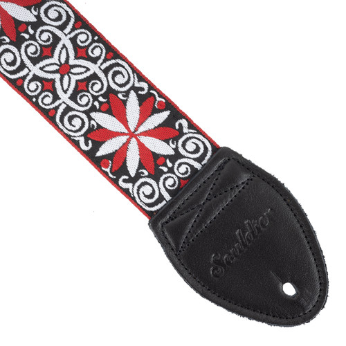 Souldier 2" Guitar Strap - "Dresden Star" Red