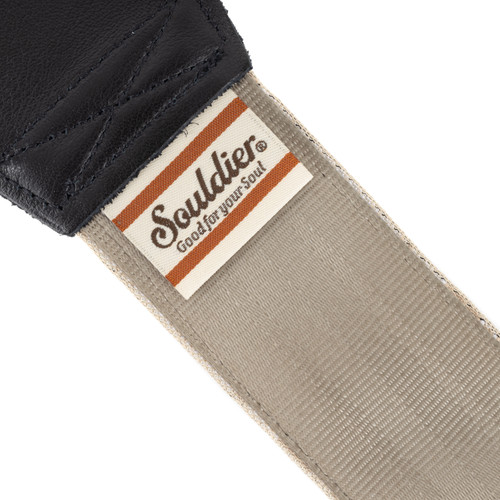 Souldier 2" Guitar Strap - "Marigold" Taupe