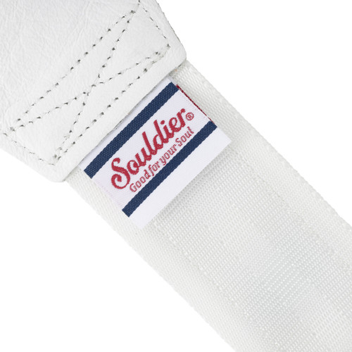 Souldier 2" Guitar Strap - "Medallion" Blue and White