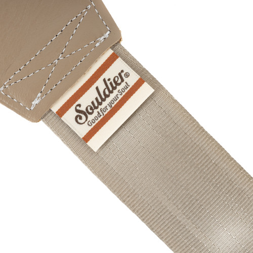Souldier 2" Guitar Strap - "Medallion" Taupe